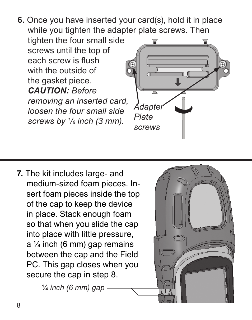 Juniper Systems ltra-Rugged Field PC Extended Caps User Manual | Page 8 / 16