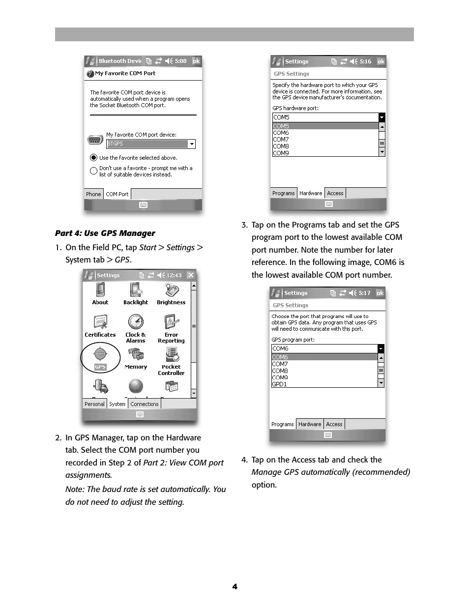 Juniper Systems Socket Bluetooth Card User Manual | Page 4 / 6