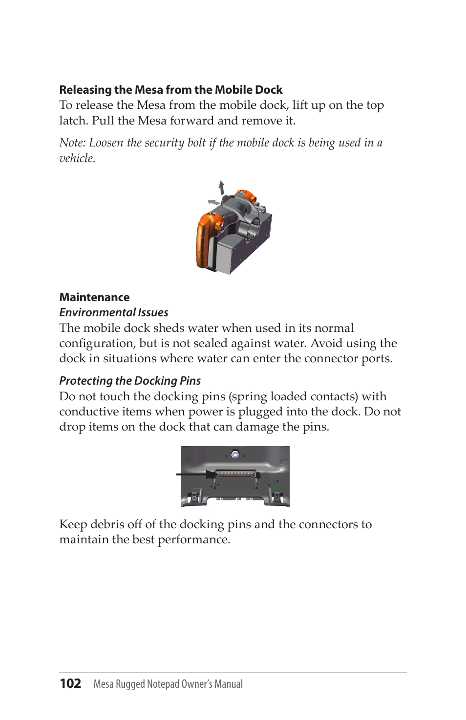 Juniper Systems Mesa User Guide User Manual | Page 102 / 112