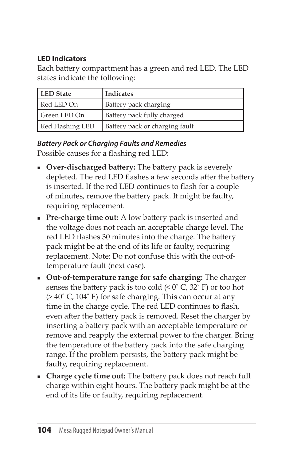 Juniper Systems Mesa User Guide User Manual | Page 104 / 112