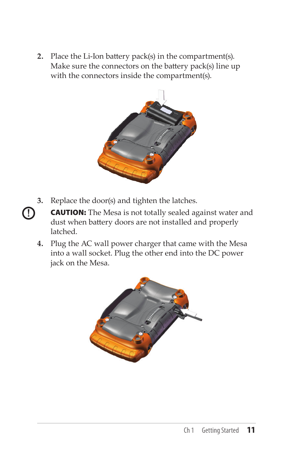 Juniper Systems Mesa User Guide User Manual | Page 11 / 112