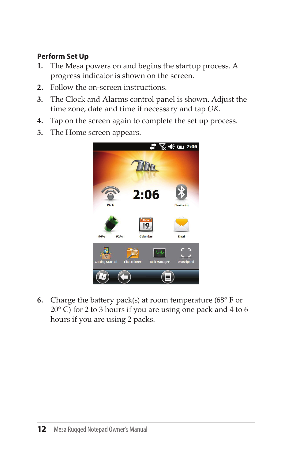Juniper Systems Mesa User Guide User Manual | Page 12 / 112
