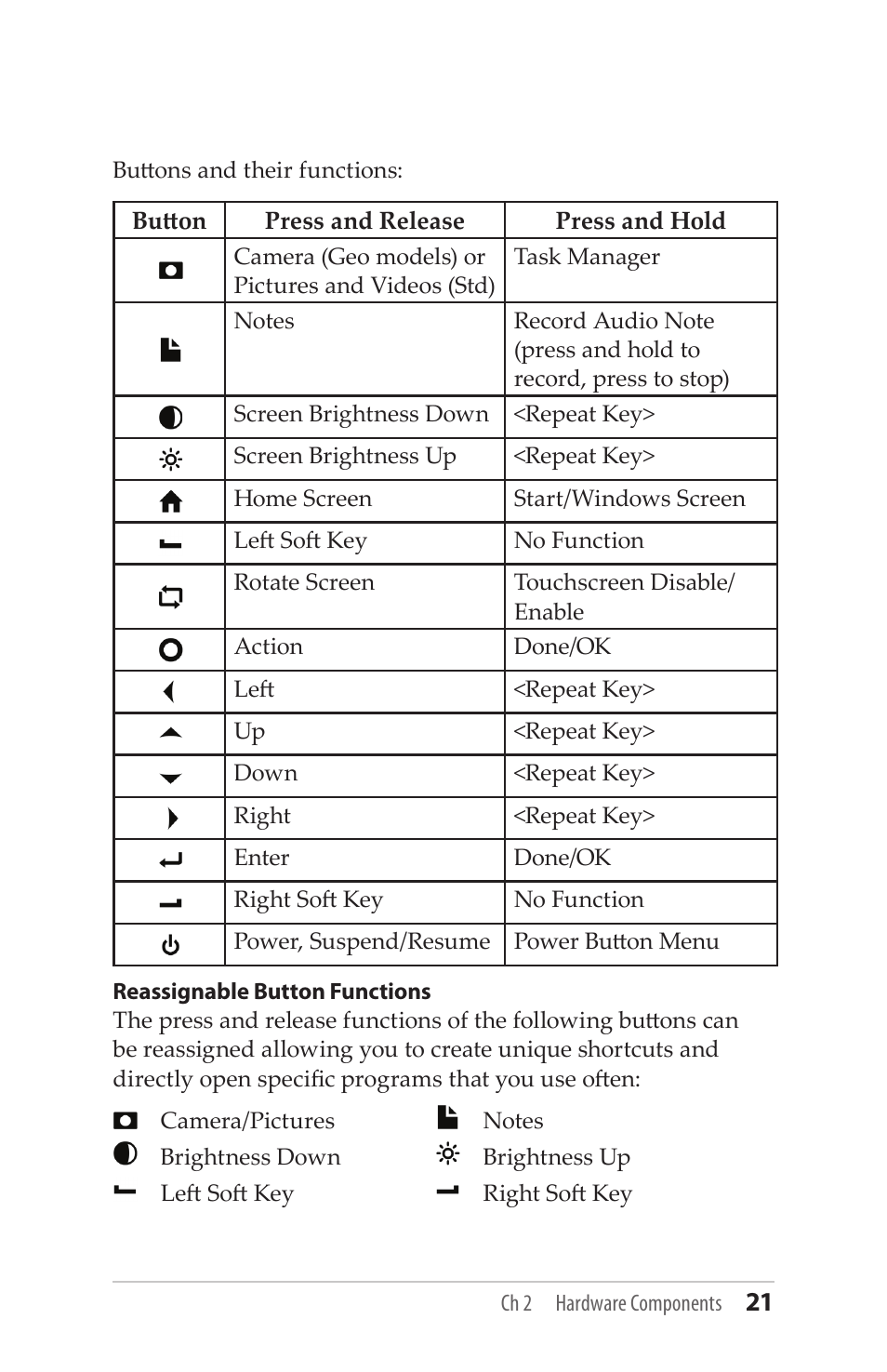 Juniper Systems Mesa User Guide User Manual | Page 21 / 112