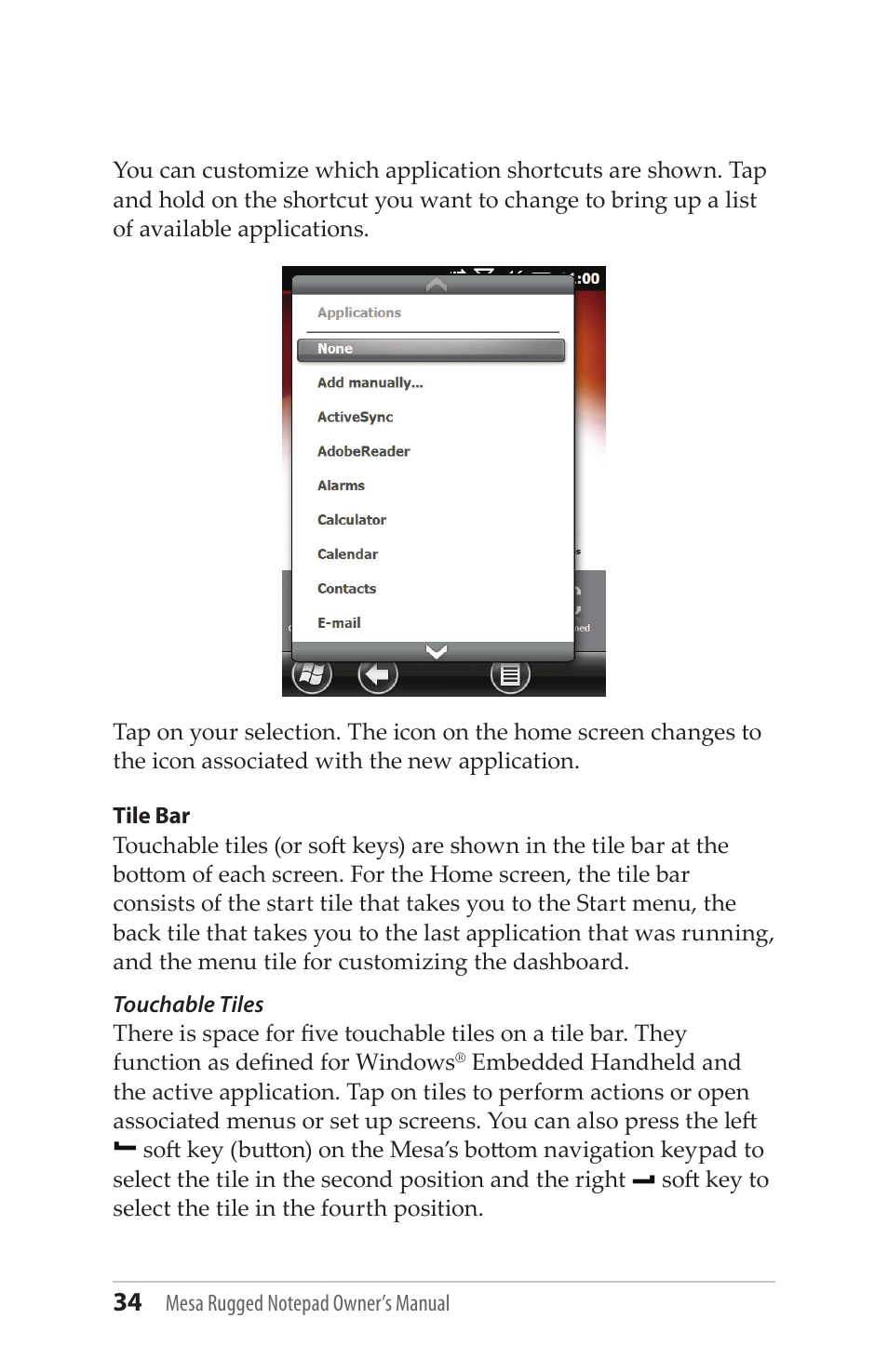 Juniper Systems Mesa User Guide User Manual | Page 34 / 112