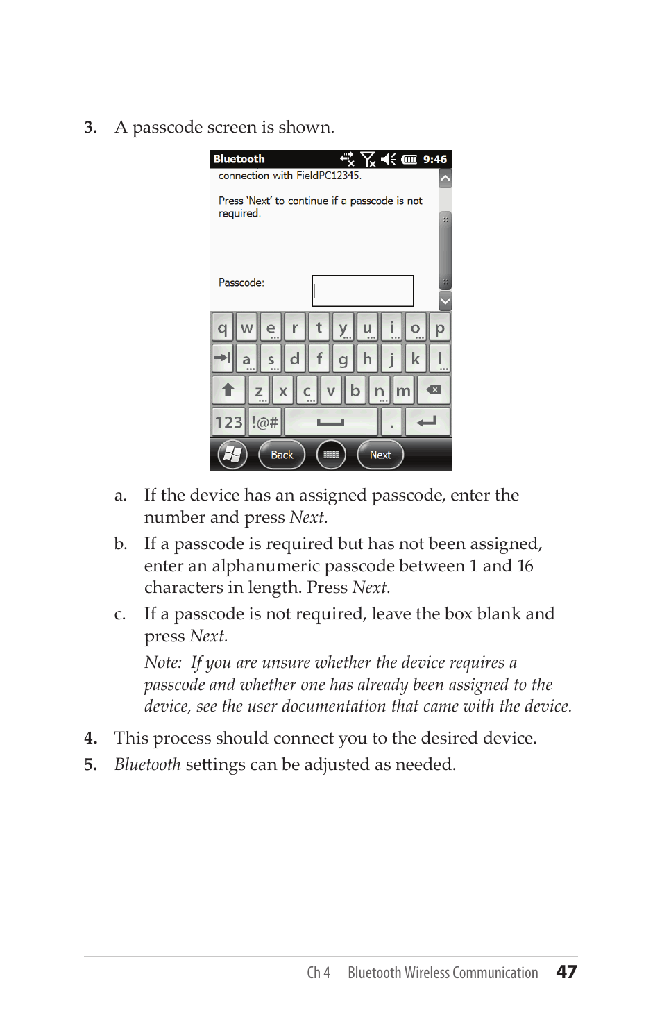 Juniper Systems Mesa User Guide User Manual | Page 47 / 112