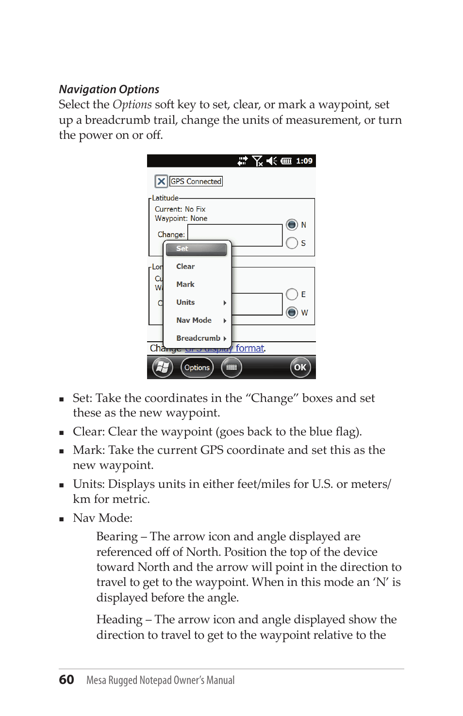 Juniper Systems Mesa User Guide User Manual | Page 60 / 112