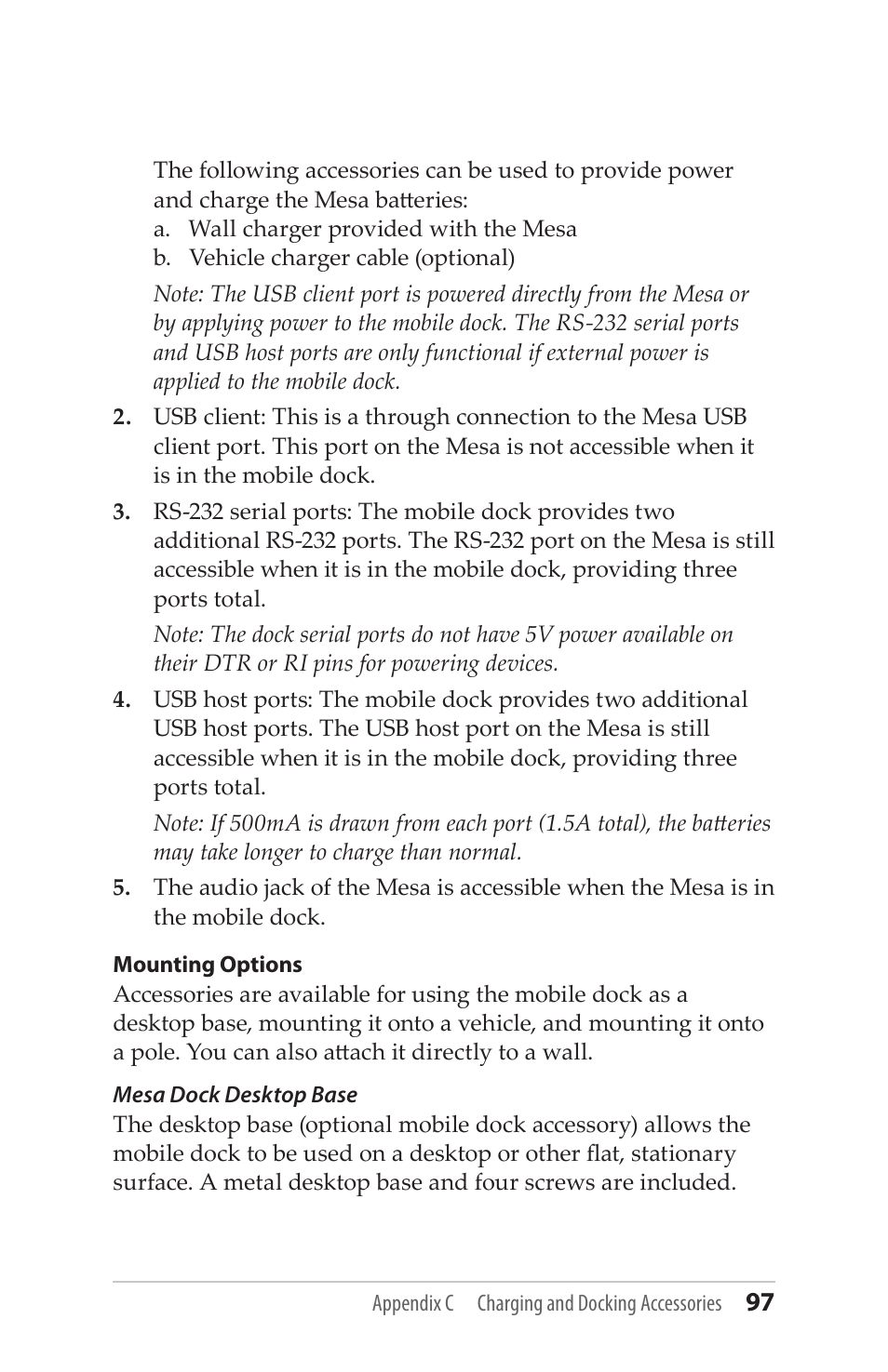 Juniper Systems Mesa User Guide User Manual | Page 97 / 112