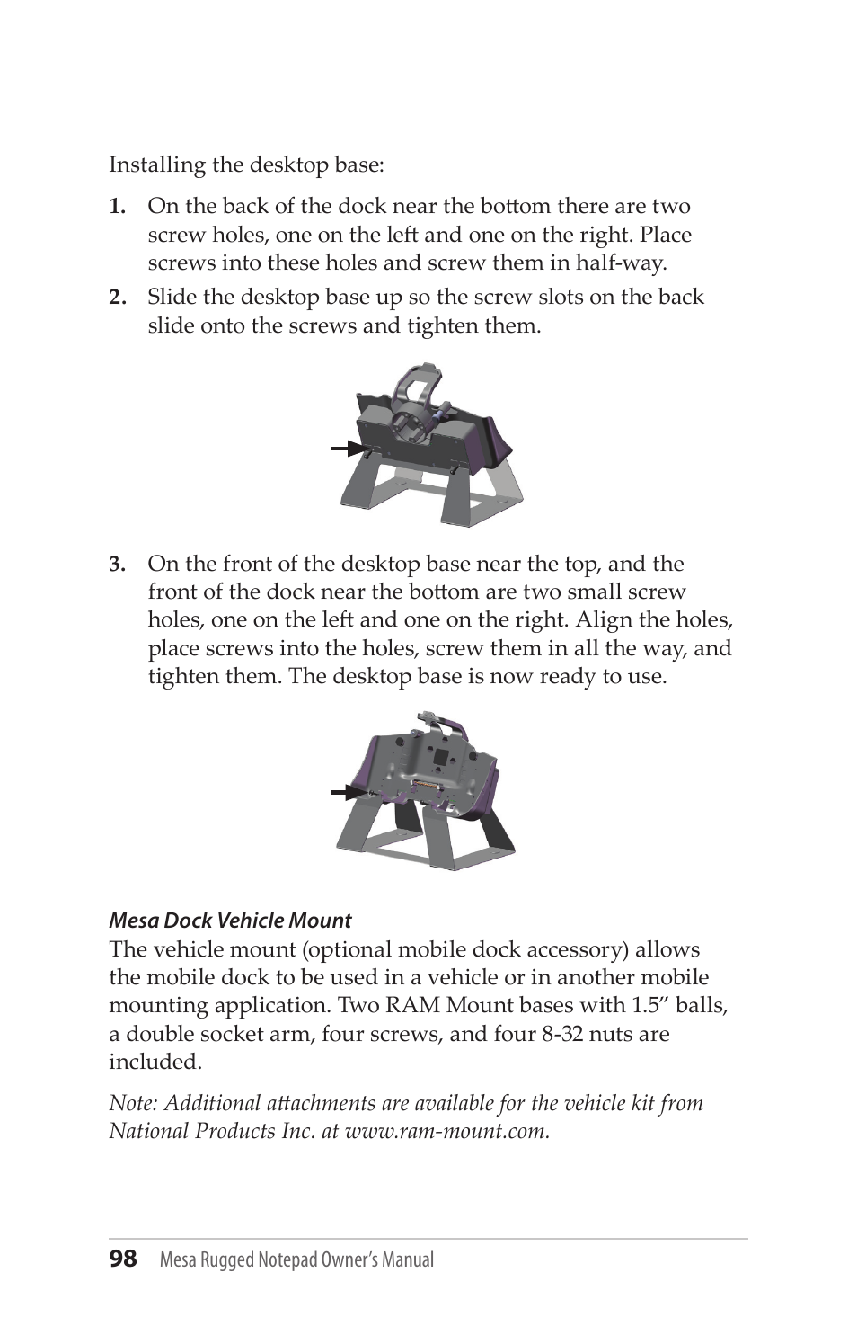 Juniper Systems Mesa User Guide User Manual | Page 98 / 112