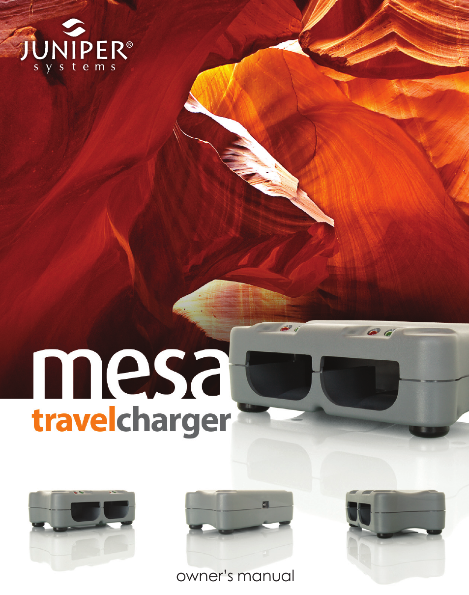 Juniper Systems Mesa Travel Charger User Manual | 12 pages