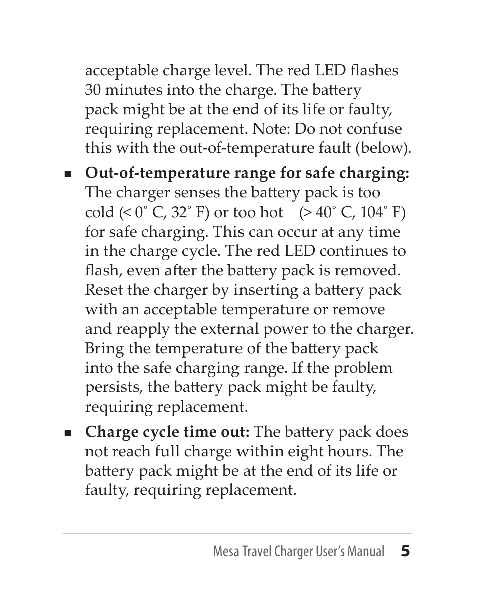 Juniper Systems Mesa Travel Charger User Manual | Page 5 / 12