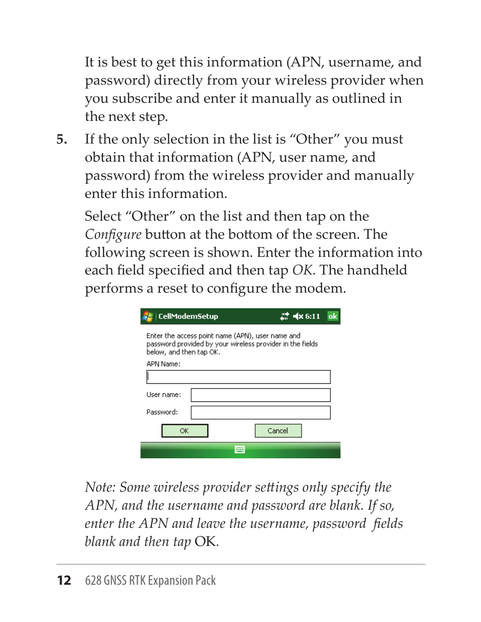 Juniper Systems GNSS-RTK-628 User Manual | Page 12 / 24