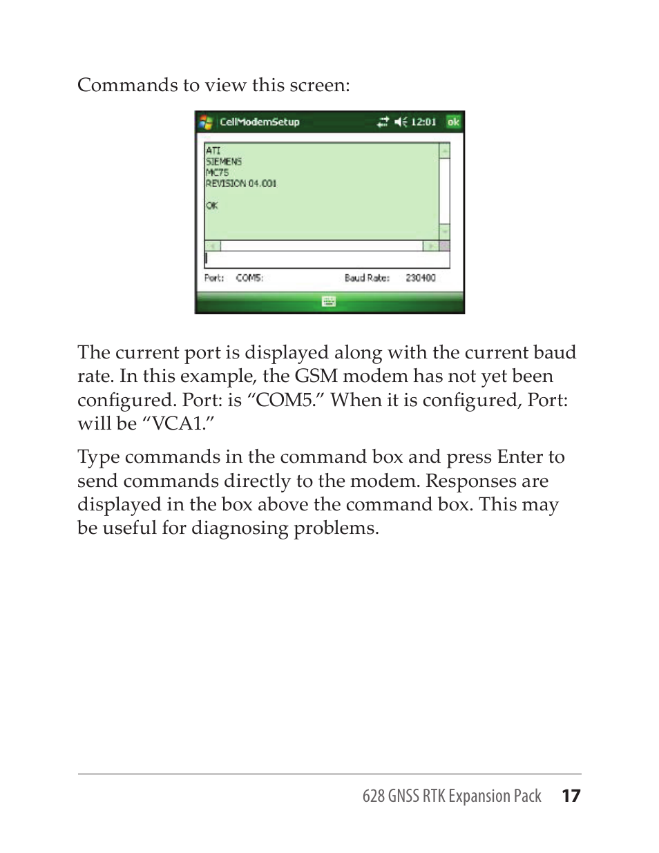 Juniper Systems GNSS-RTK-628 User Manual | Page 17 / 24