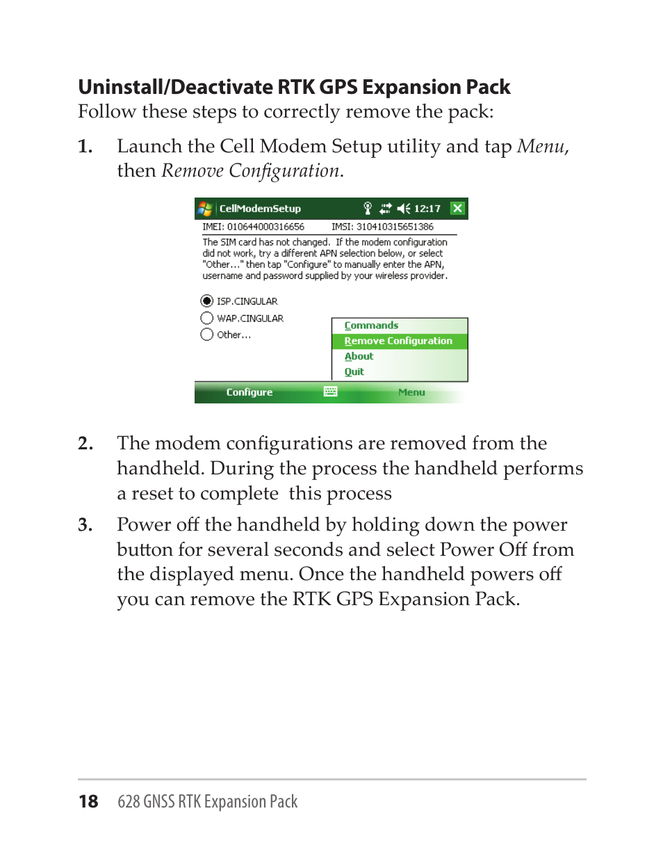 Juniper Systems GNSS-RTK-628 User Manual | Page 18 / 24