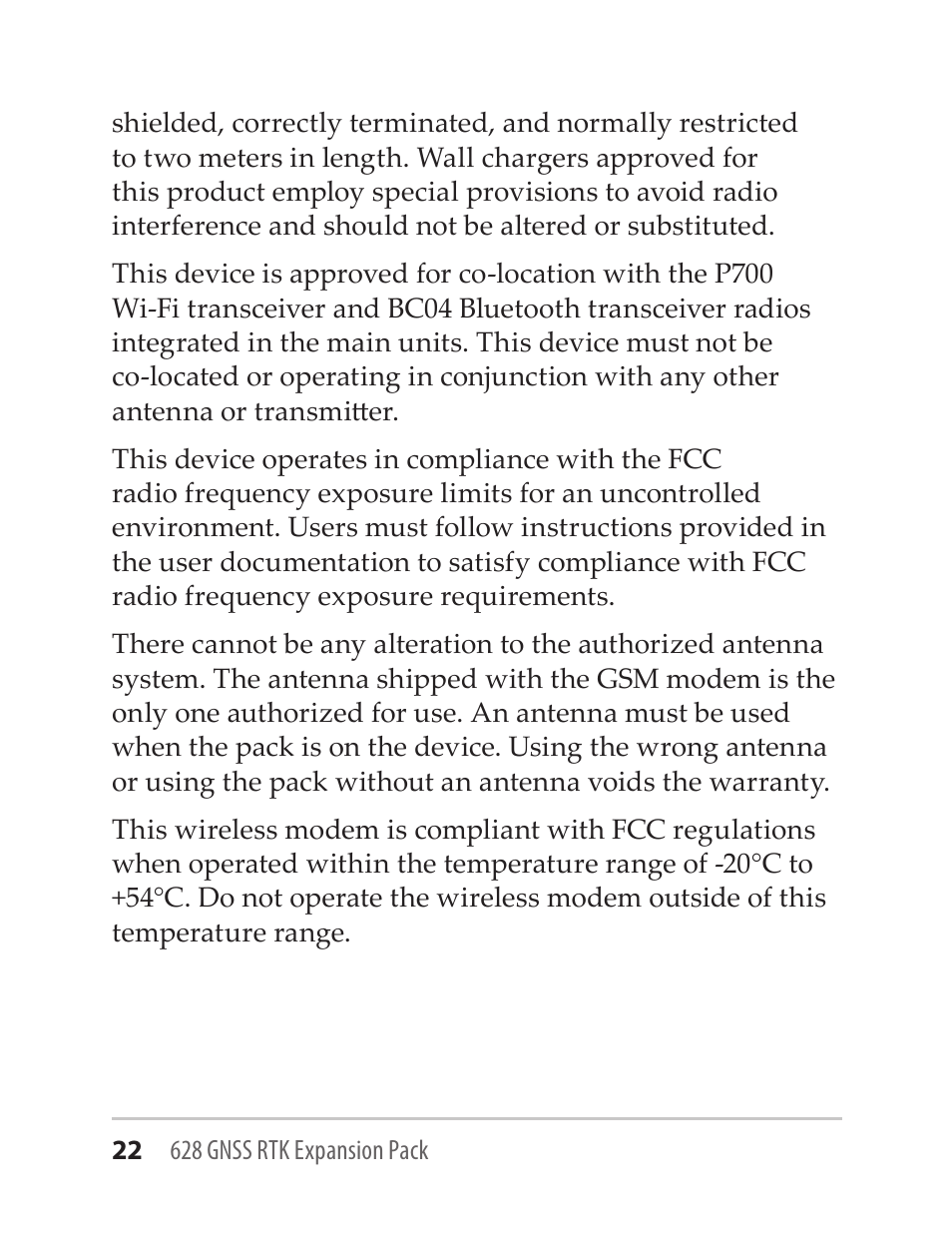 Juniper Systems GNSS-RTK-628 User Manual | Page 22 / 24