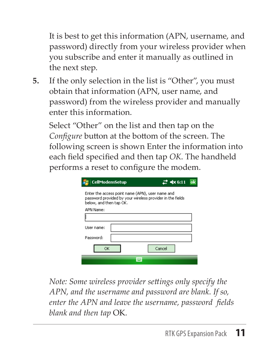 Juniper Systems RTK GPS Expansion Pack User Manual | Page 11 / 24