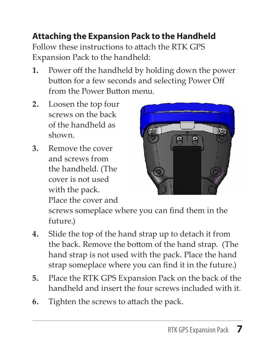Juniper Systems RTK GPS Expansion Pack User Manual | Page 7 / 24