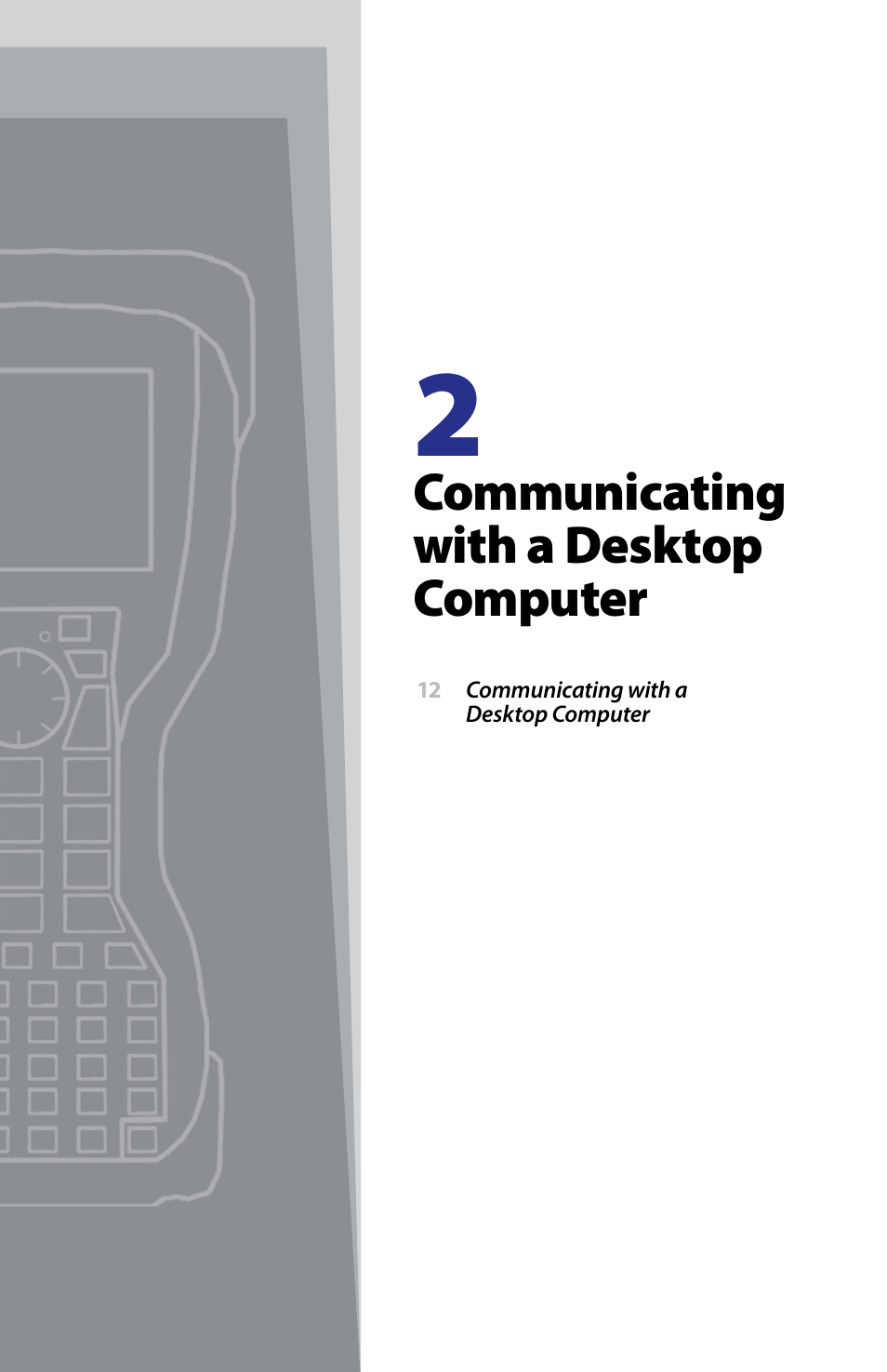 Communicating with a desktop computer | Juniper Systems TK6000 User Guide User Manual | Page 11 / 70