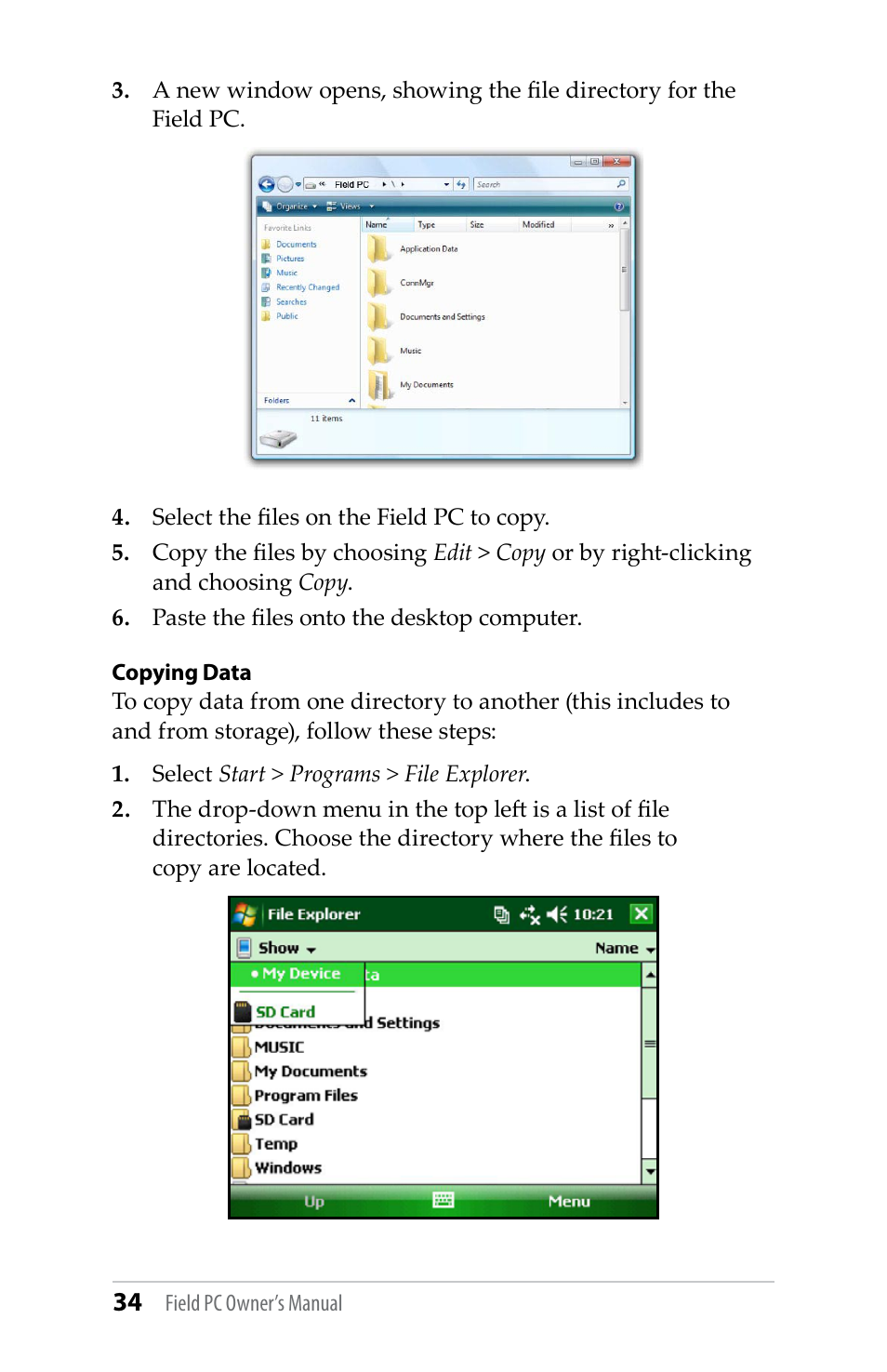 Juniper Systems TK6000 User Guide User Manual | Page 34 / 70