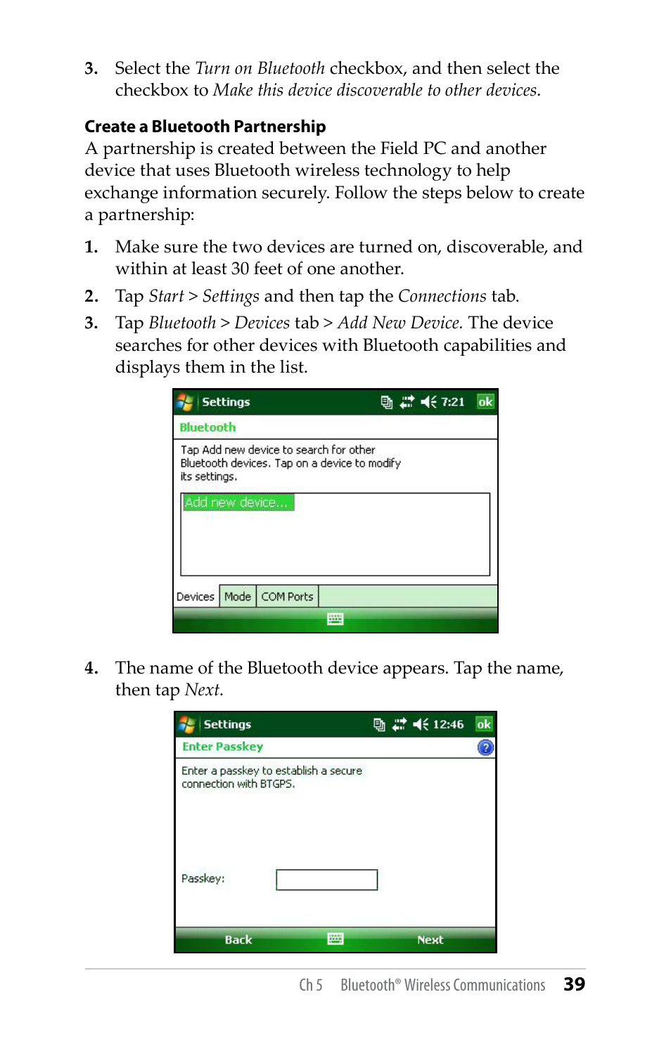 Juniper Systems TK6000 User Guide User Manual | Page 39 / 70