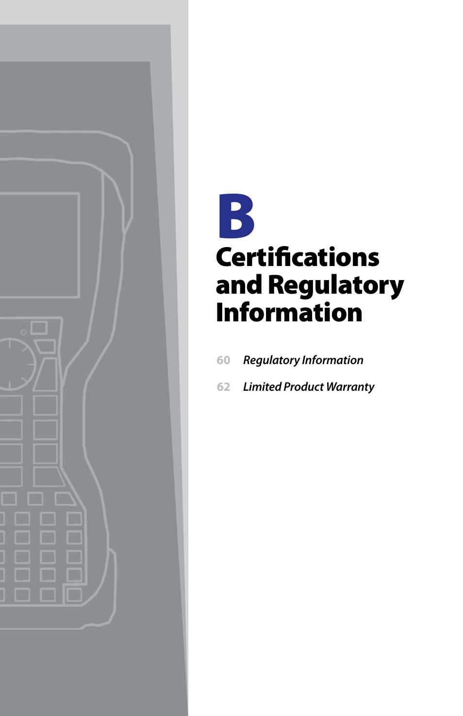 Certifications and regulatory information | Juniper Systems TK6000 User Guide User Manual | Page 59 / 70