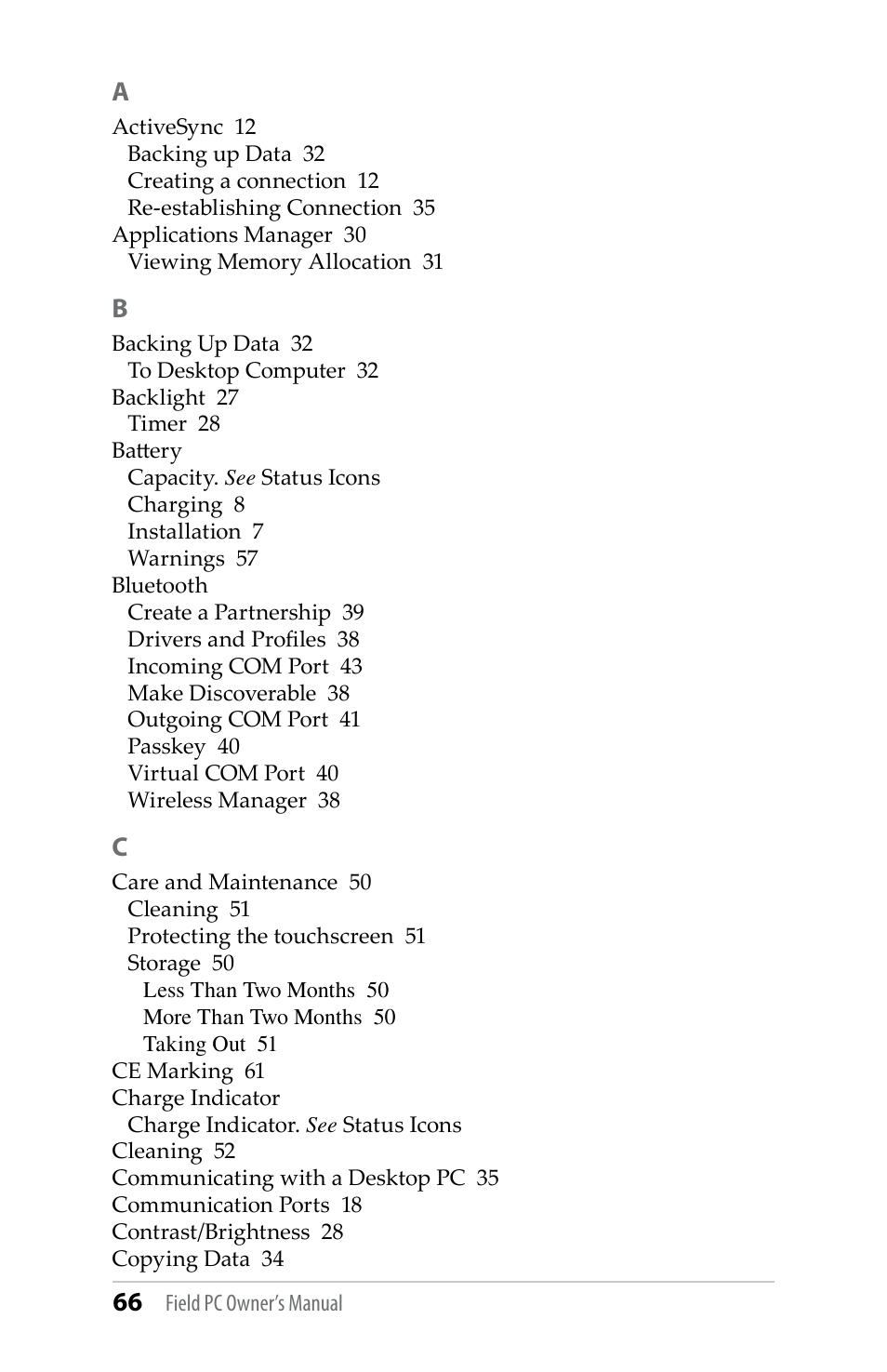 Juniper Systems TK6000 User Guide User Manual | Page 66 / 70