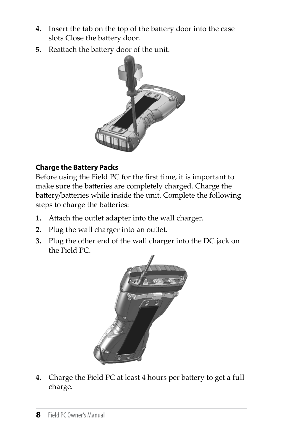 Juniper Systems TK6000 User Guide User Manual | Page 8 / 70