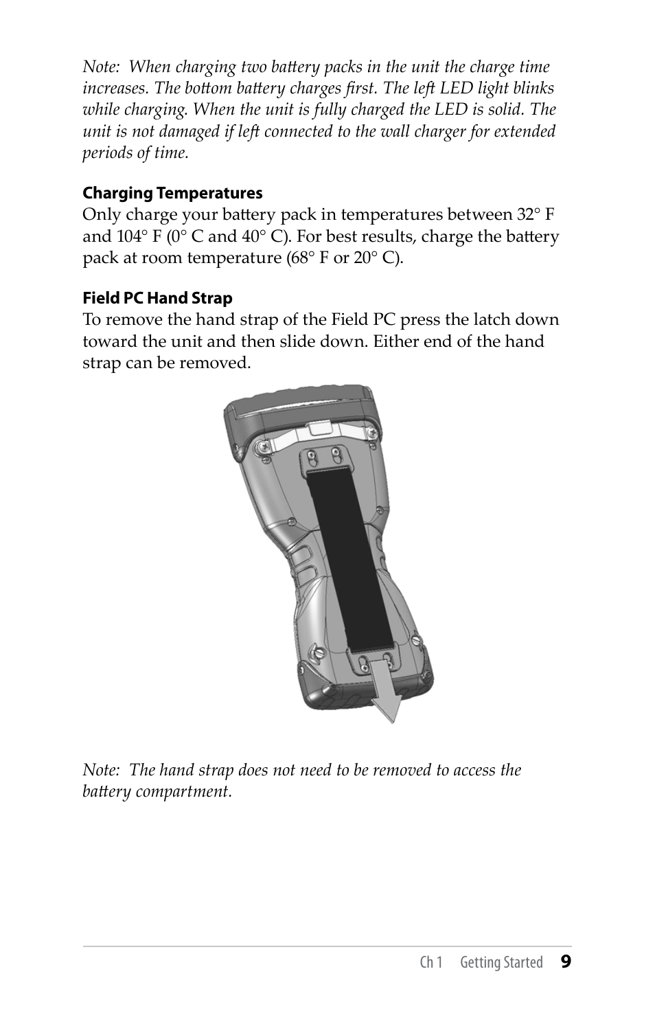 Juniper Systems TK6000 User Guide User Manual | Page 9 / 70