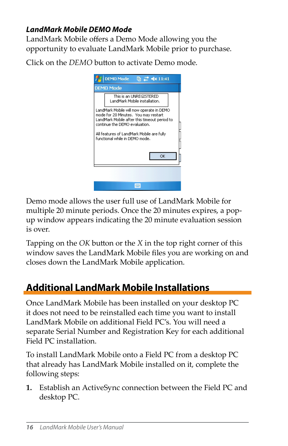 Additional landmark mobile installations | Juniper Systems LandMark Mobile User Manual | Page 16 / 82