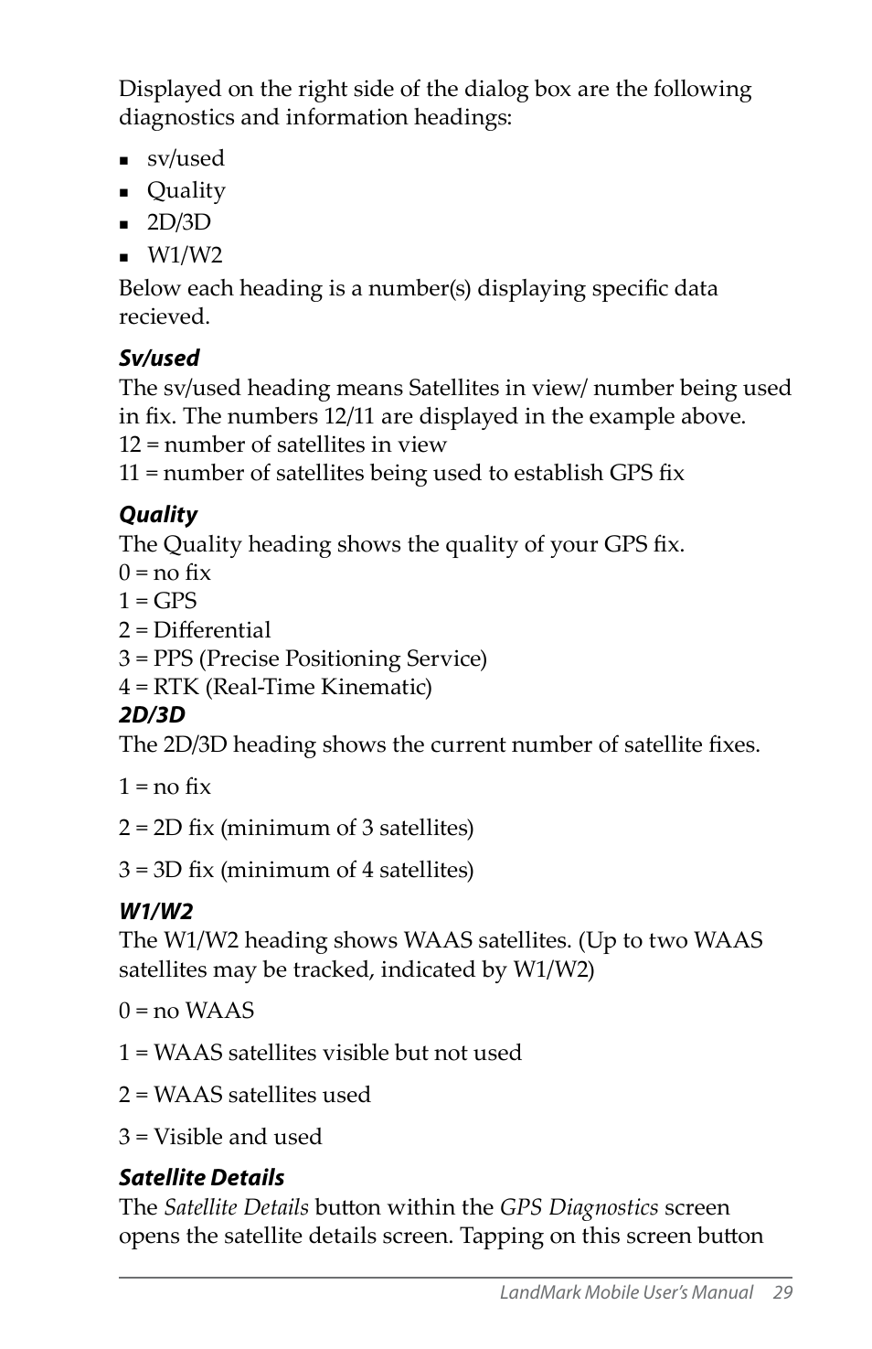 Juniper Systems LandMark Mobile User Manual | Page 29 / 82