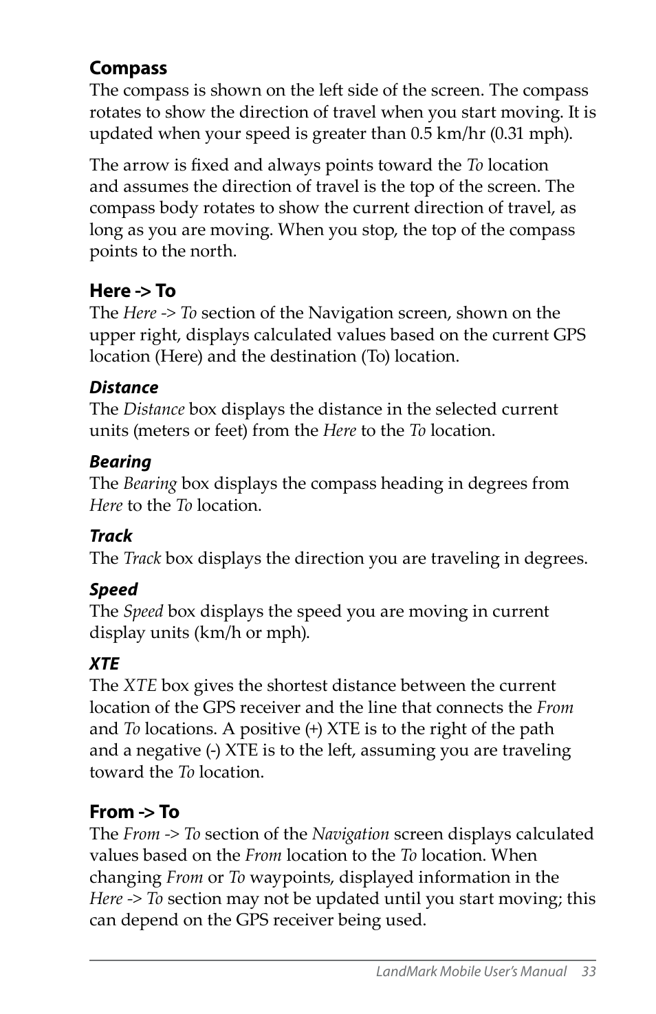 Juniper Systems LandMark Mobile User Manual | Page 33 / 82