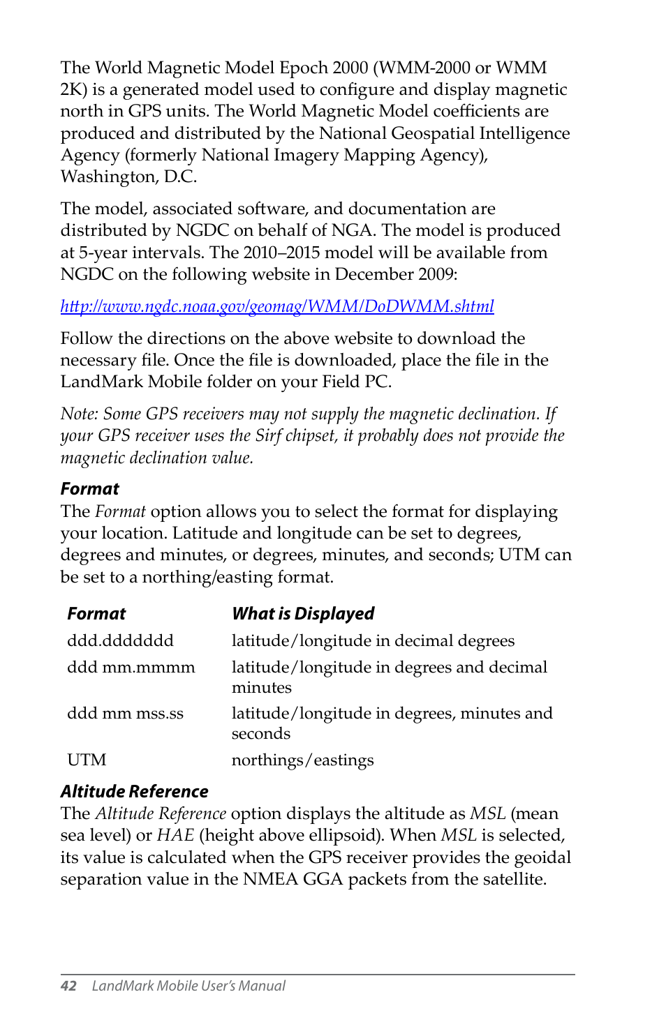 Juniper Systems LandMark Mobile User Manual | Page 42 / 82