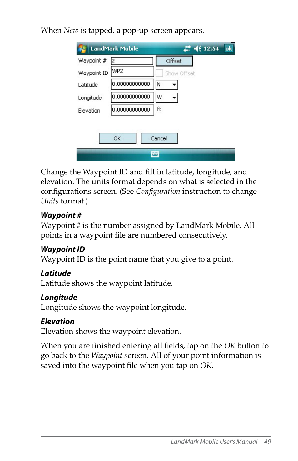 Juniper Systems LandMark Mobile User Manual | Page 49 / 82