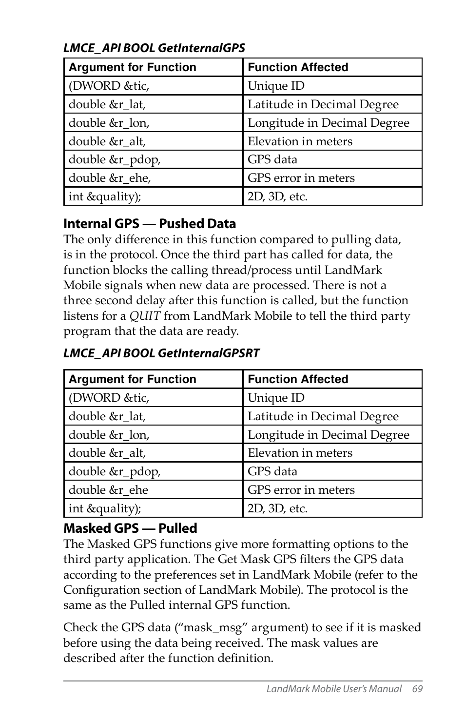 Juniper Systems LandMark Mobile User Manual | Page 69 / 82