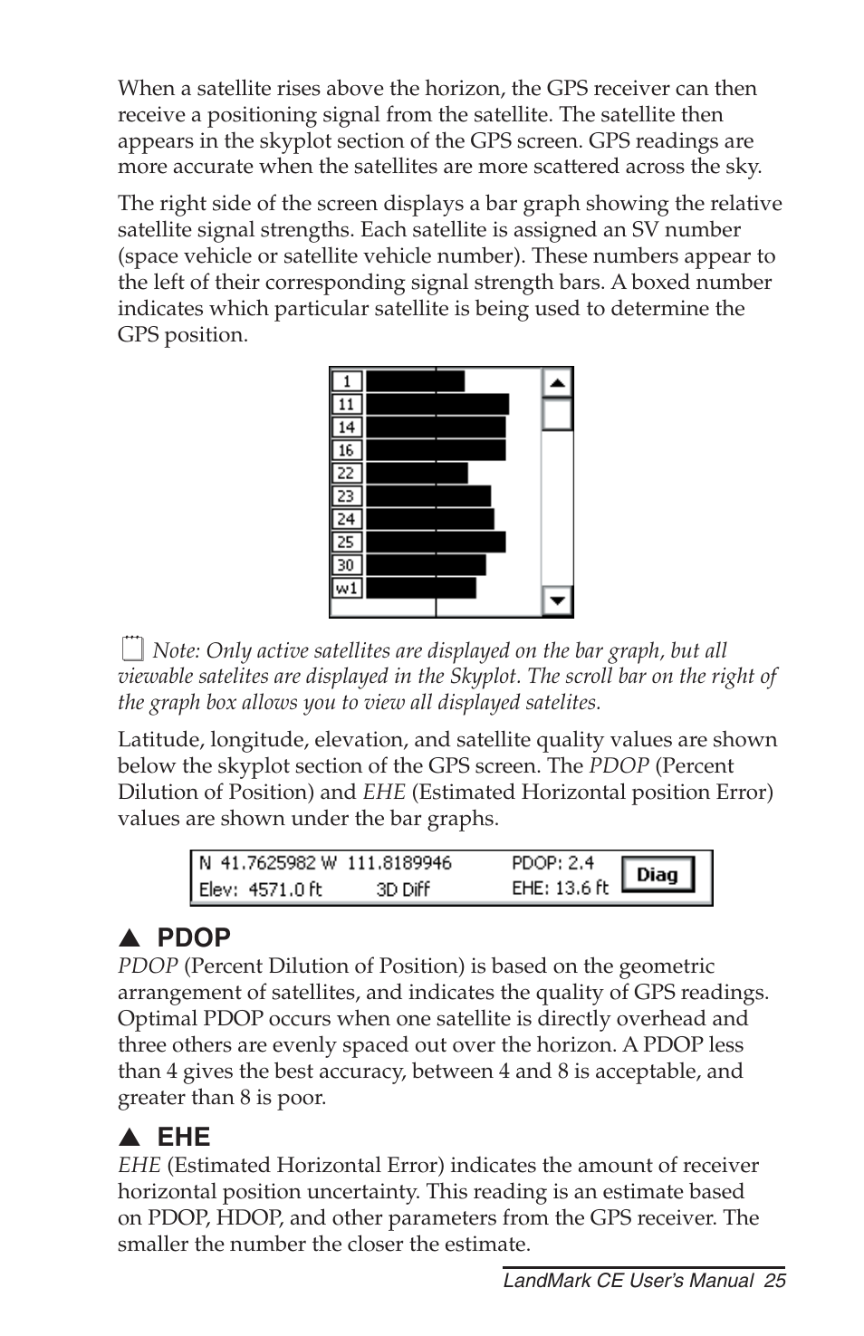 Juniper Systems LandMark CE User Manual | Page 25 / 84