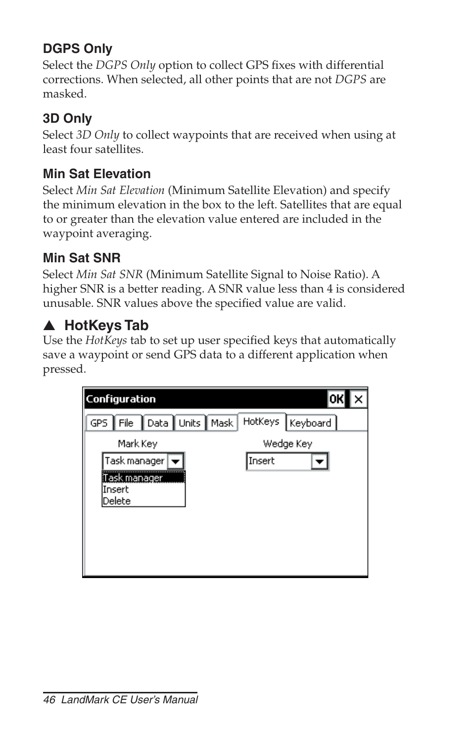 Juniper Systems LandMark CE User Manual | Page 46 / 84