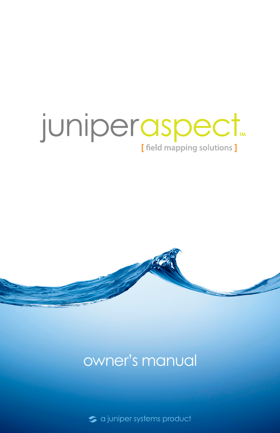 Juniper Systems Juniper Aspect User Manual | 135 pages