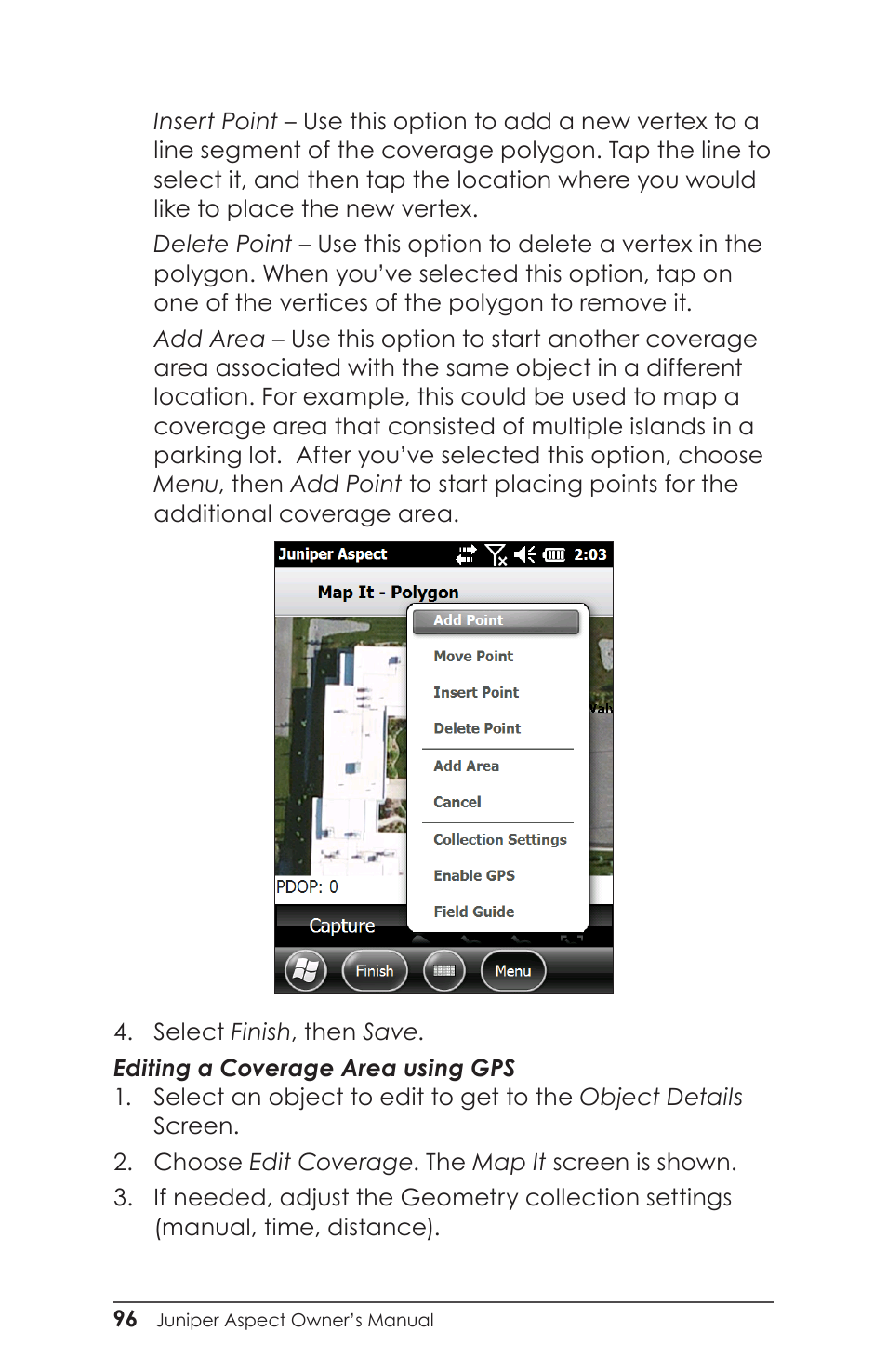 Juniper Systems Juniper Aspect User Manual | Page 100 / 135