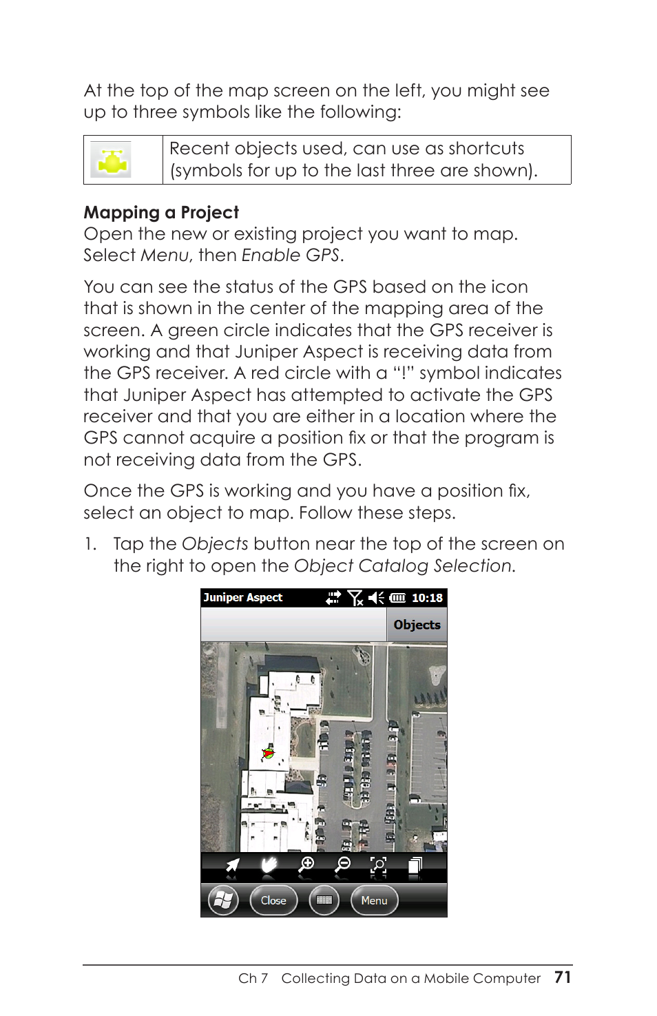 Juniper Systems Juniper Aspect User Manual | Page 75 / 135