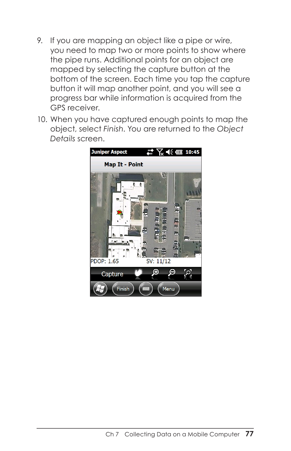 Juniper Systems Juniper Aspect User Manual | Page 81 / 135