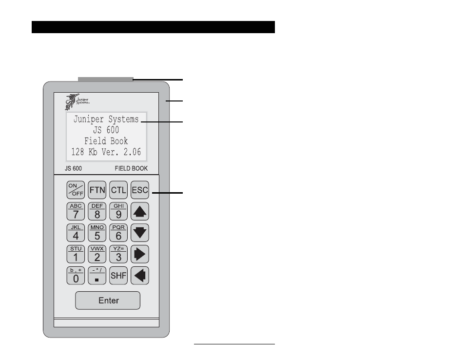 Enclosure | Juniper Systems JS600 User Manual | Page 9 / 104