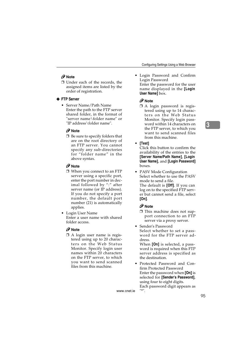 CNET ecopy Printer/Fax/Scanner/Copier User Manual | Page 103 / 222