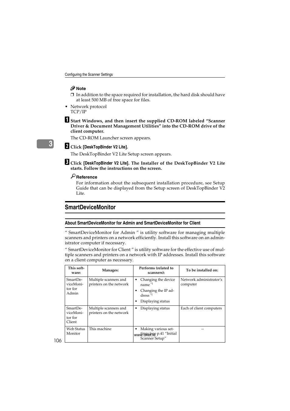 Smartdevicemonitor | CNET ecopy Printer/Fax/Scanner/Copier User Manual | Page 114 / 222