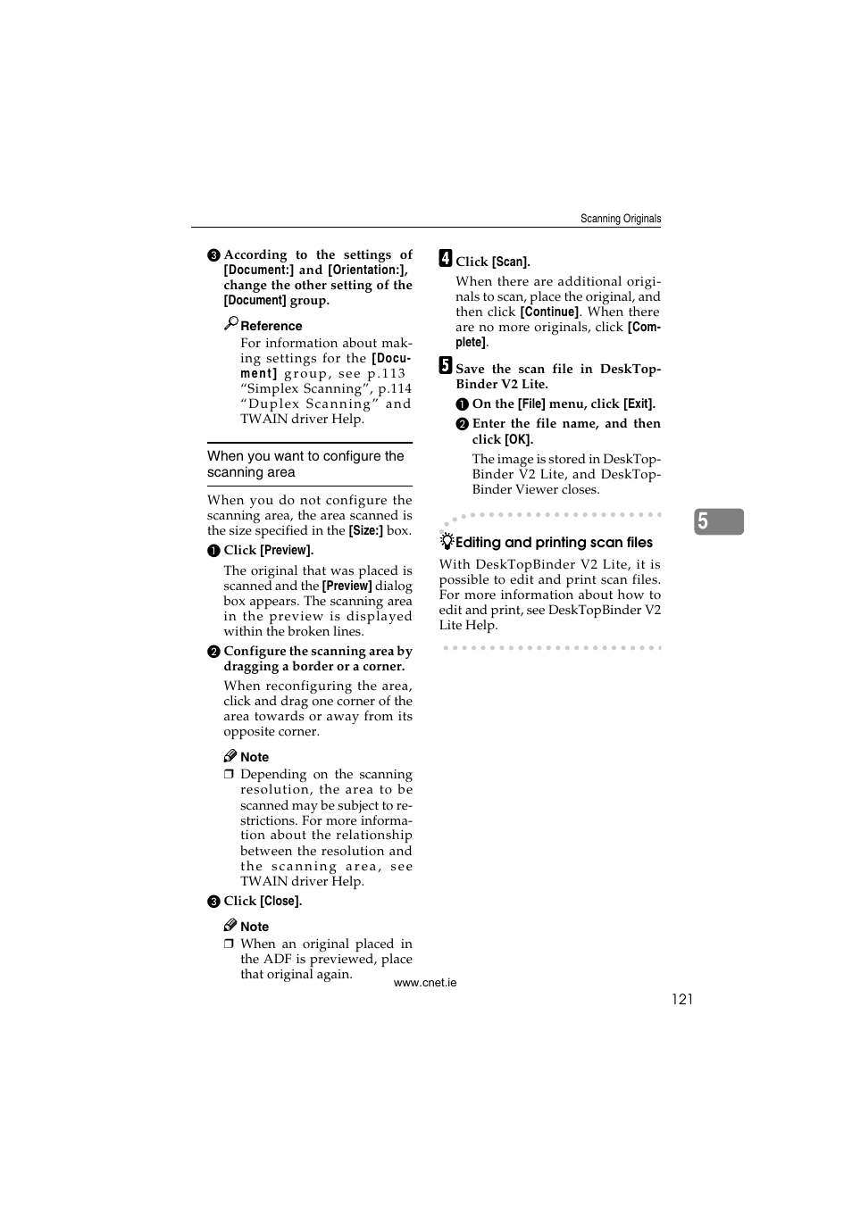 CNET ecopy Printer/Fax/Scanner/Copier User Manual | Page 129 / 222