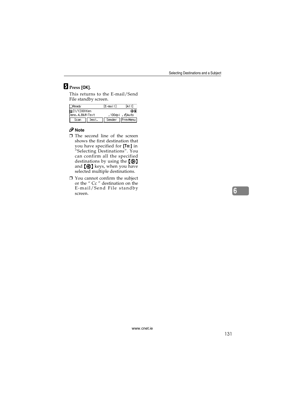 CNET ecopy Printer/Fax/Scanner/Copier User Manual | Page 139 / 222