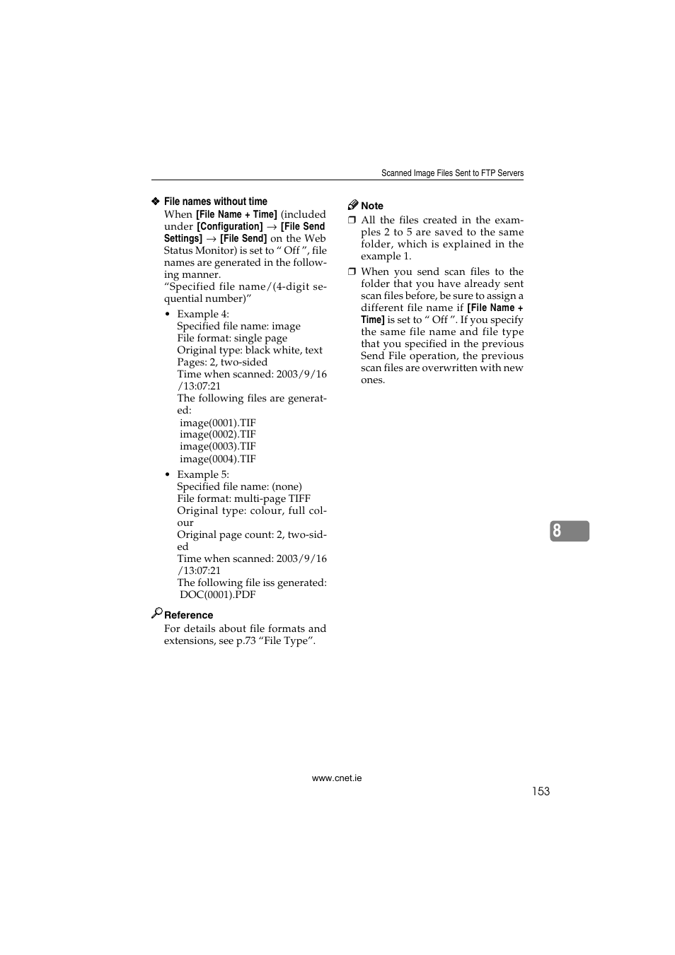CNET ecopy Printer/Fax/Scanner/Copier User Manual | Page 161 / 222