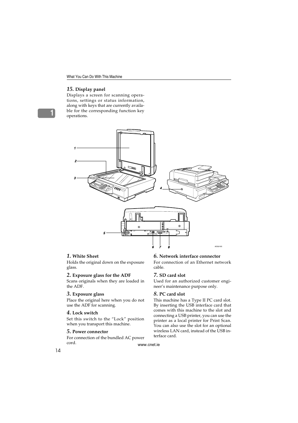 CNET ecopy Printer/Fax/Scanner/Copier User Manual | Page 22 / 222