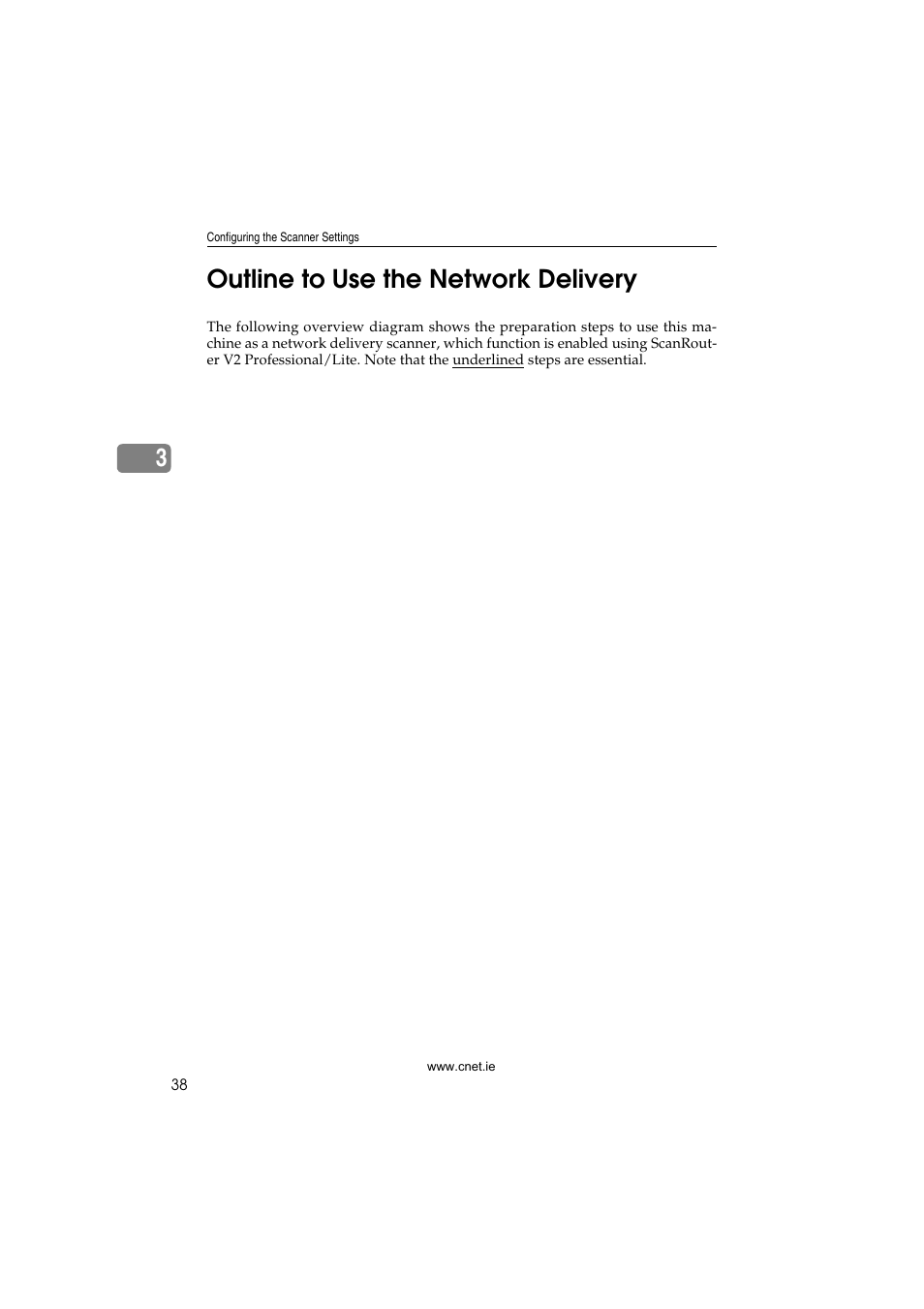 Outline to use the network delivery, 3outline to use the network delivery | CNET ecopy Printer/Fax/Scanner/Copier User Manual | Page 46 / 222