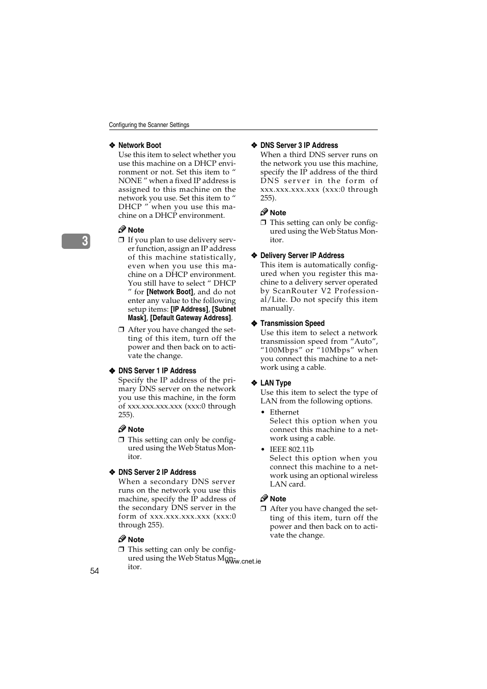 CNET ecopy Printer/Fax/Scanner/Copier User Manual | Page 62 / 222