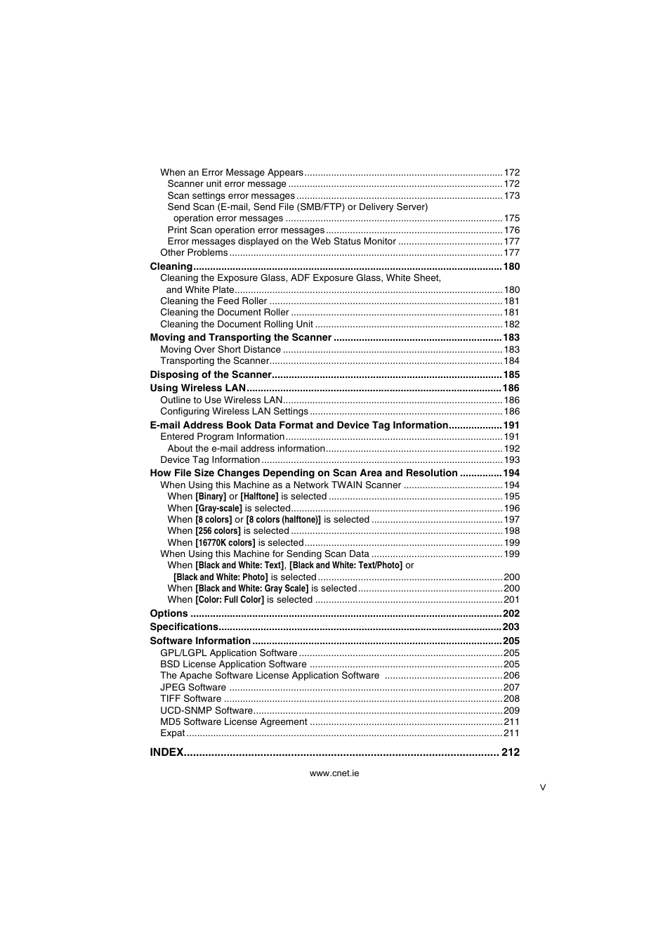 CNET ecopy Printer/Fax/Scanner/Copier User Manual | Page 7 / 222