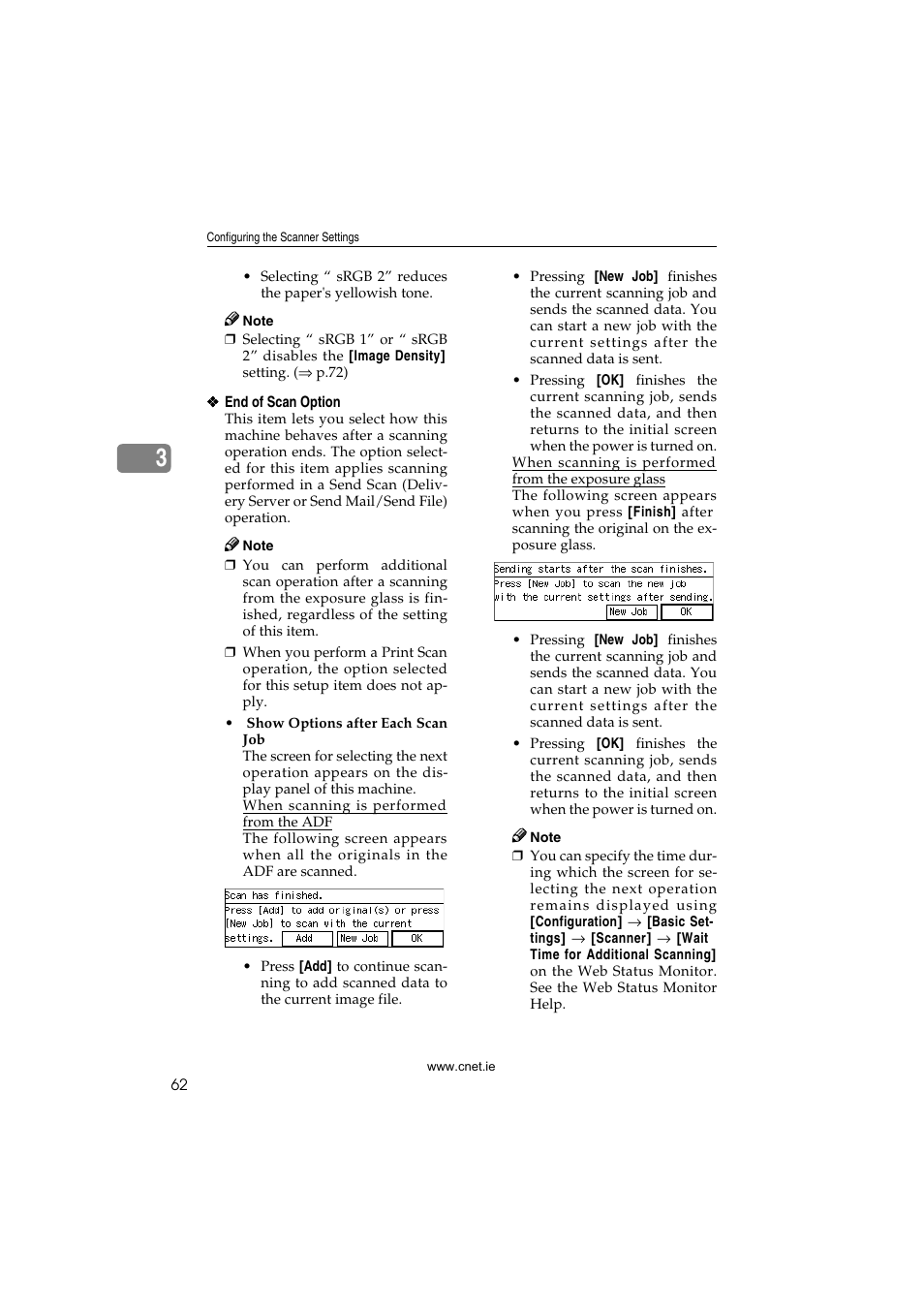 CNET ecopy Printer/Fax/Scanner/Copier User Manual | Page 70 / 222